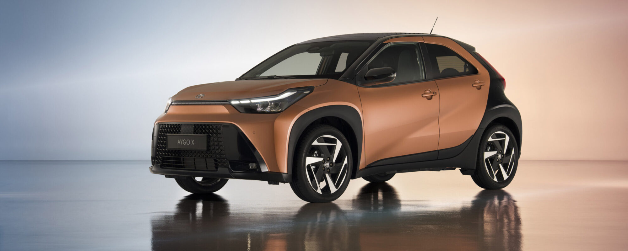Nieuwe hybride Toyota Aygo X